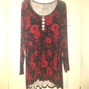 Torrid rose soft knit top 2